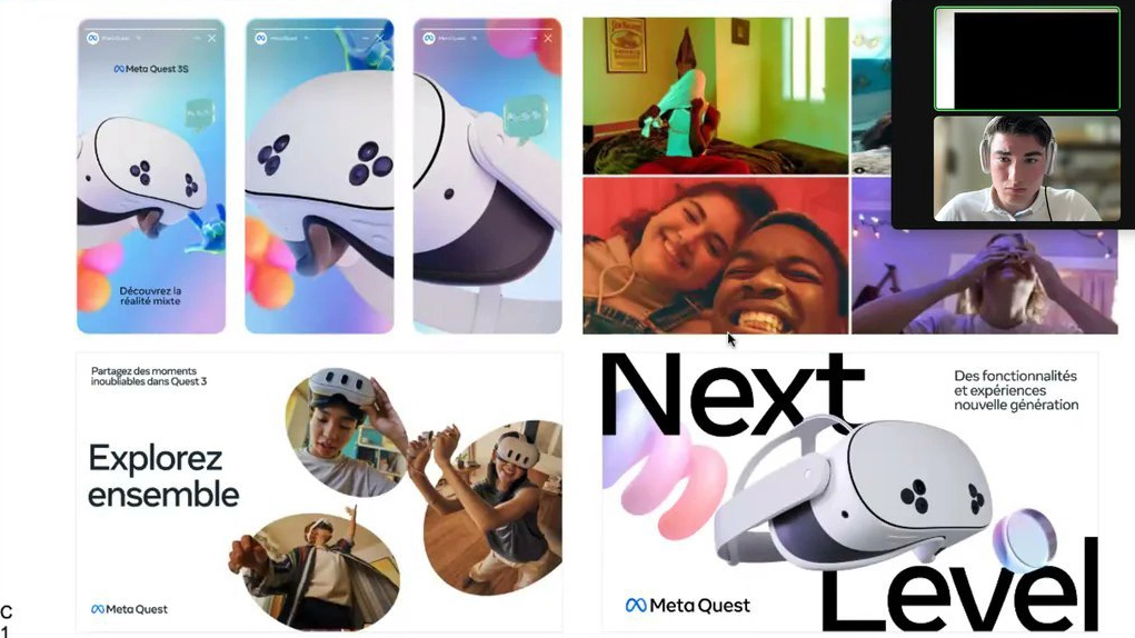 ภาพหลุด ADS ของ Meta Quest 3s