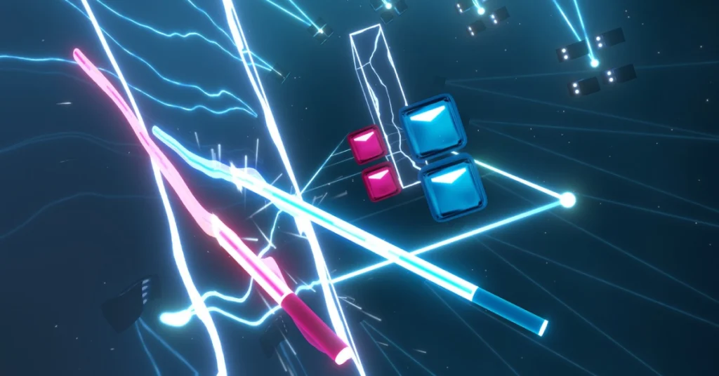 กำแพงใน Beat Saber เราแค่ต้องคอยระวังหัวอย่าให้โดนกำแพง
